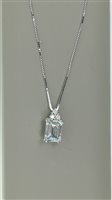 Collar Godenzi Gioielleria Mujer in Oro Acquamarina 1.25 Ct PORZIO - PORZIO
